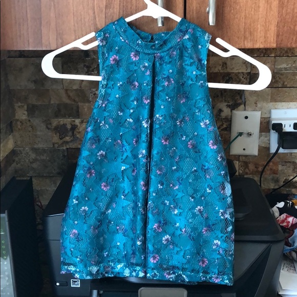 Turquoise blouse - Picture 1 of 3